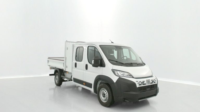 FIAT DUCATO CA L4 3.5t Maxi 2.2 180ch Heavy Duty Benne Aluminium + Coffre JPM - vue 1