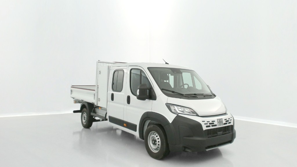 FIAT DUCATO CA L4 3.5t Maxi 2.2 180ch Heavy Duty Benne Aluminium + Coffre JPM